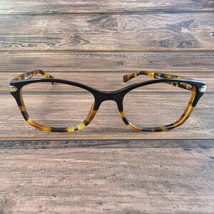 Coach HC6065 Glasses Frames Womens 51-17 135 Black Tortoise Eyeglasses Designer
